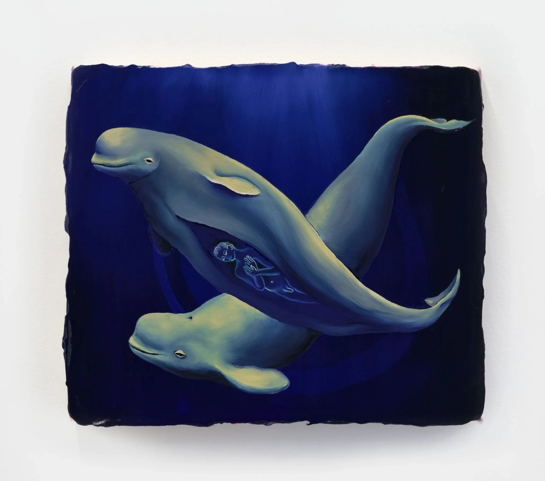    Qilalugaq   • 2026  Oil on canvas 12 x 14 in | 30.5 x 35.6 cm 