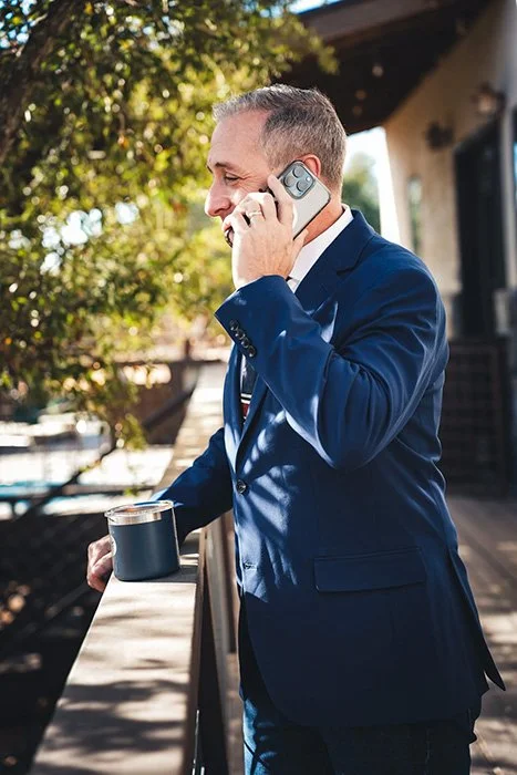 Corporate retreat guest at Asante lodging and event venue in Dripping Springs Texas Hill Country