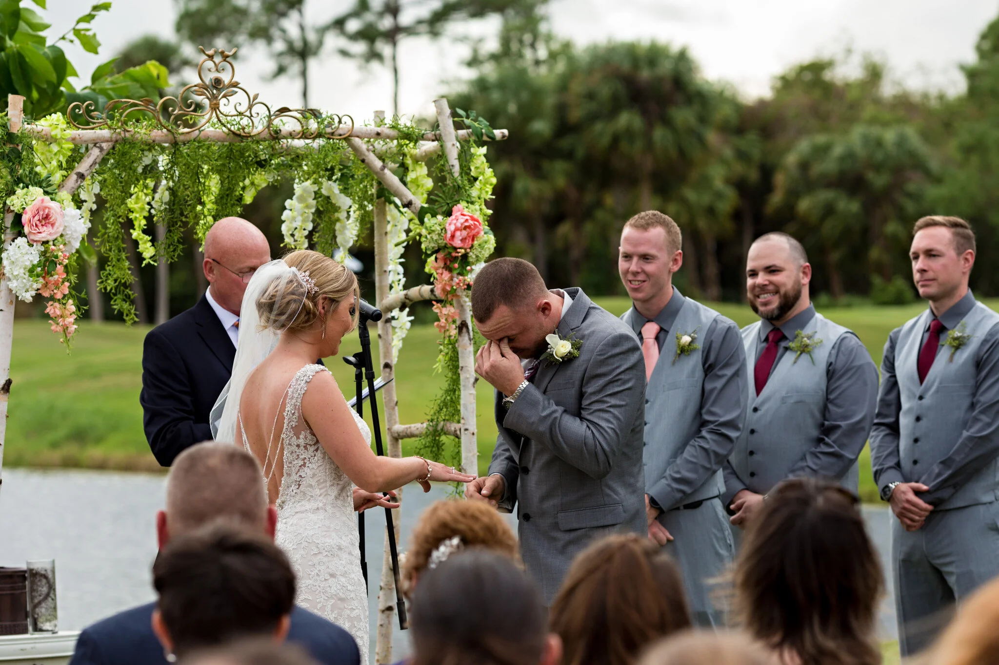 Kristen + Josh’s St. Lucie Trails Golf Club Wedding