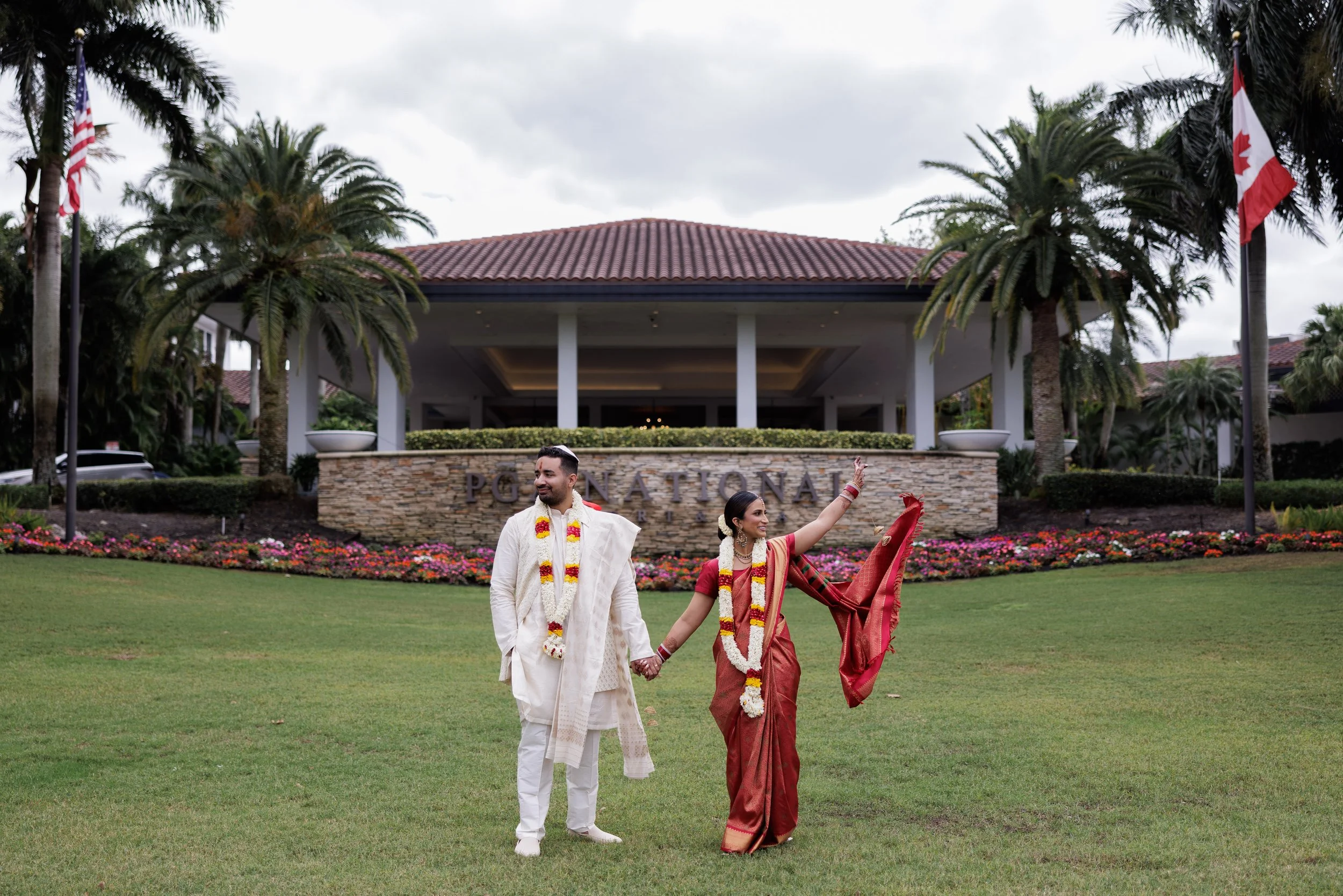 Indian-Jewish Fusion Wedding at PGA National Resort