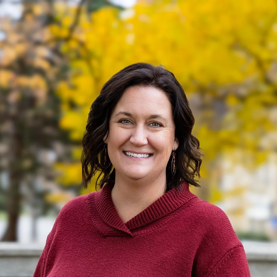 Headshot of Mandy, executive director of RiseUp Red Wing