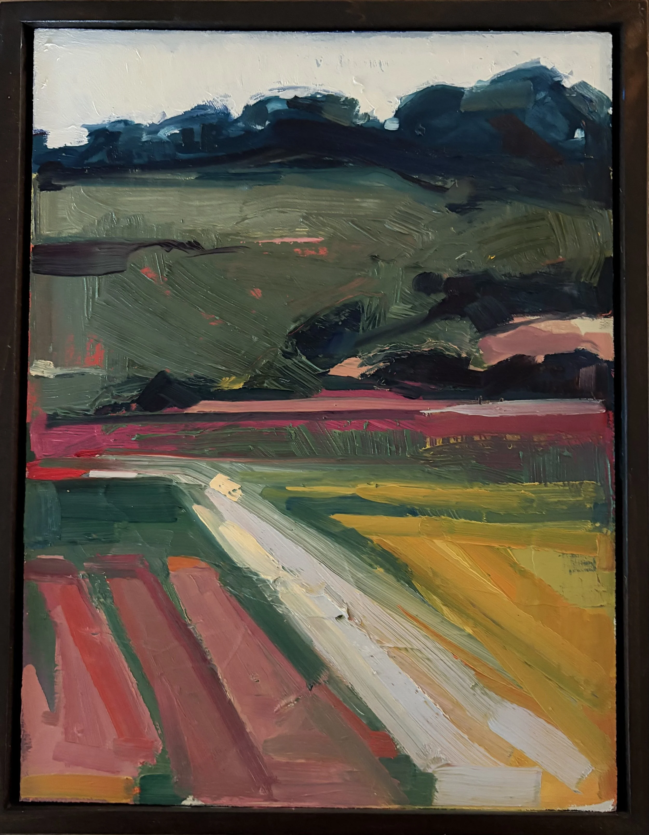 "And A Love Song study" 9x12, framed