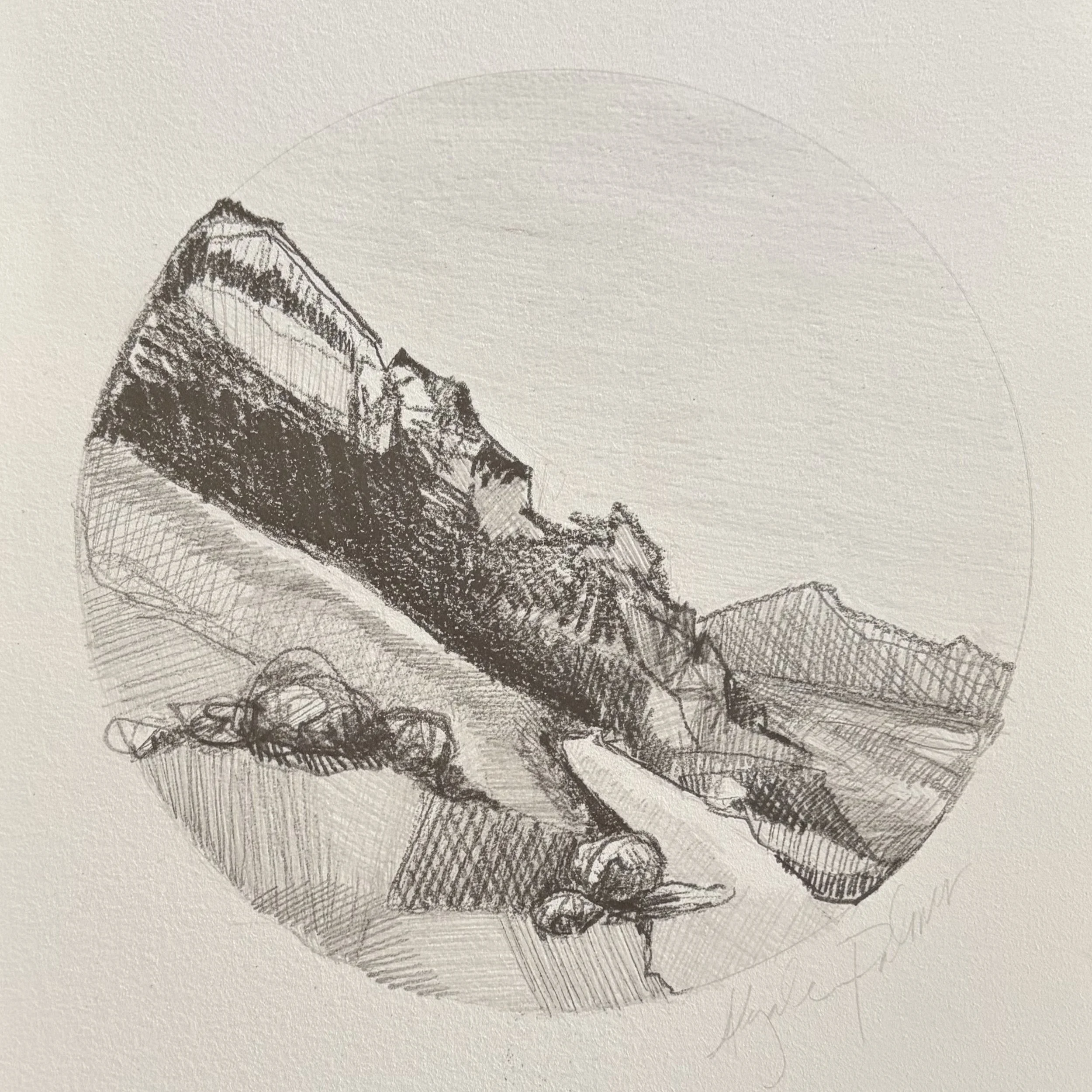 "Endless Boundless Grace" original sketch