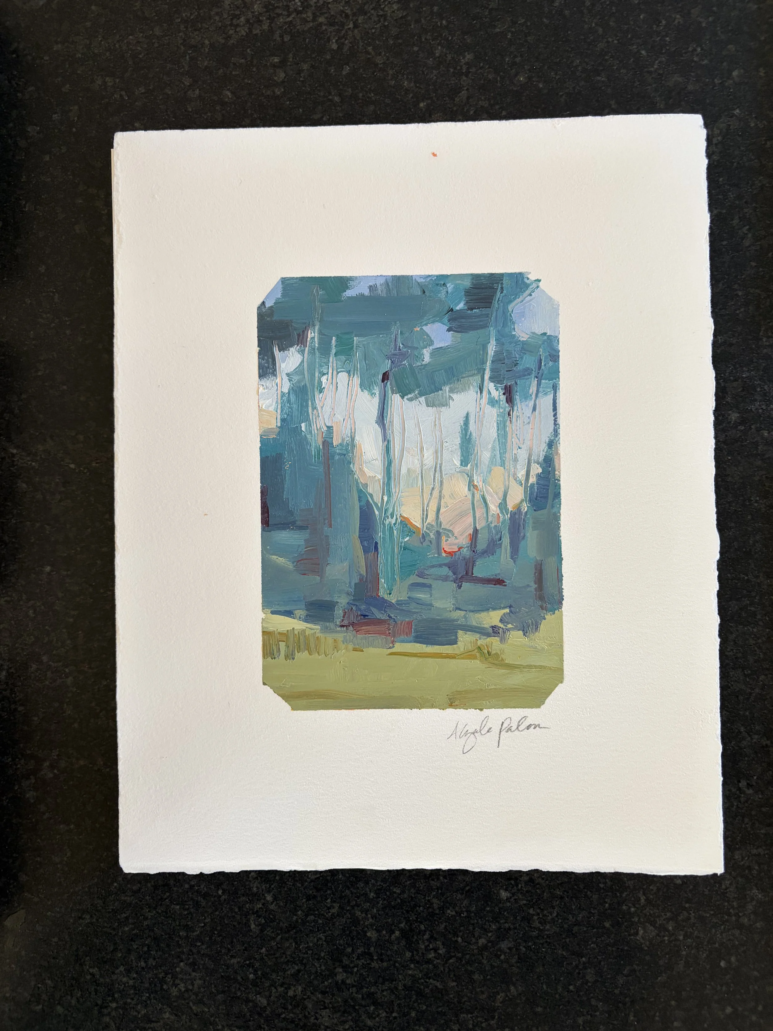 "Carolina Trees" Original
