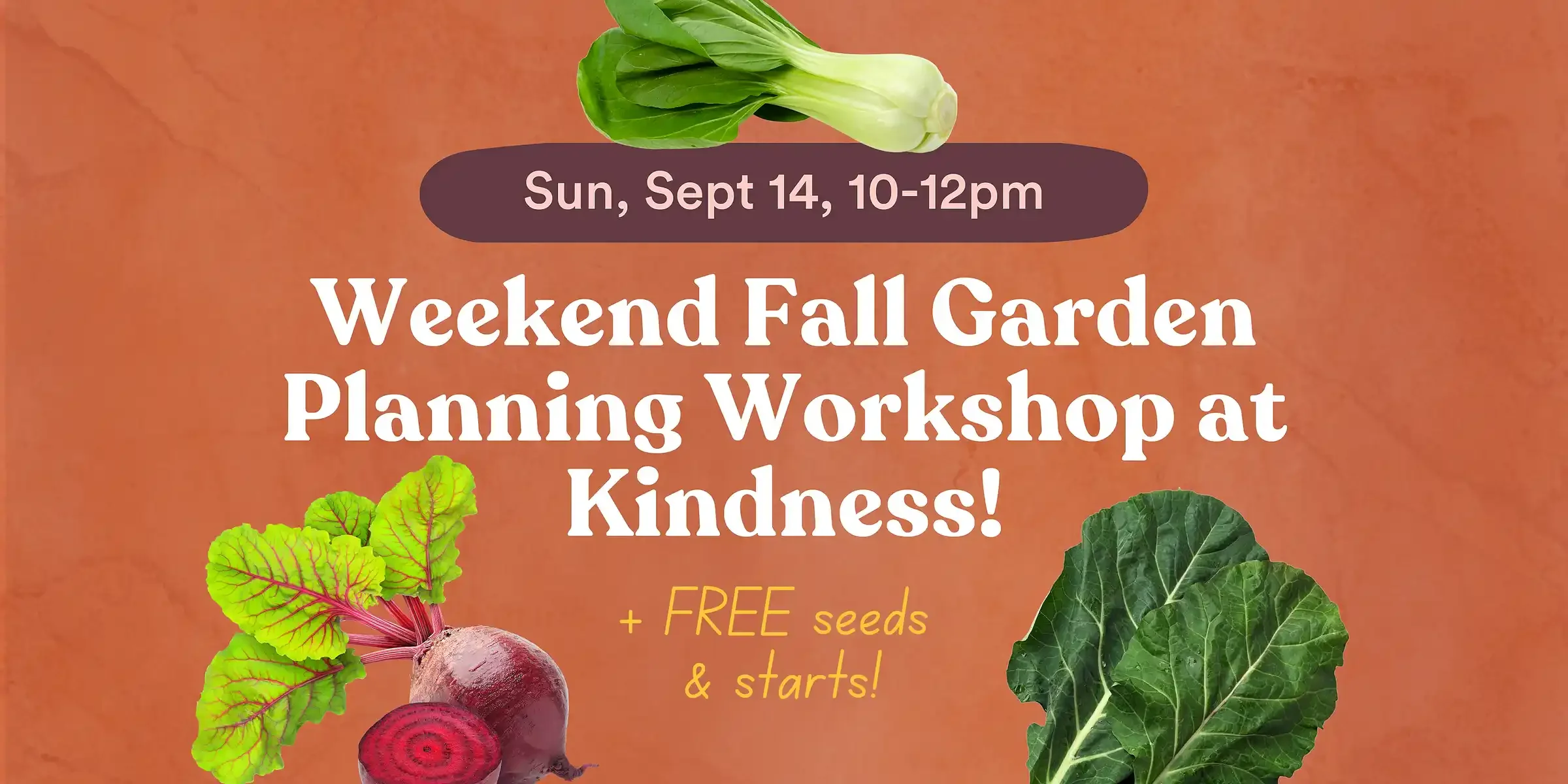 Weekend Fall Garden Planning Workshop