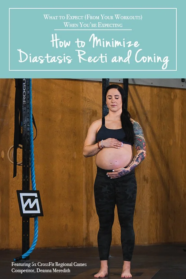 What to Expect (From Your Workouts) When You’re Expecting: How to Minimize Diastasis Recti and Coning