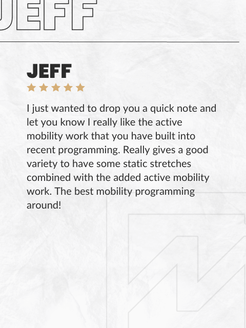 Note with five gold stars and a message praising active mobility work in programming.