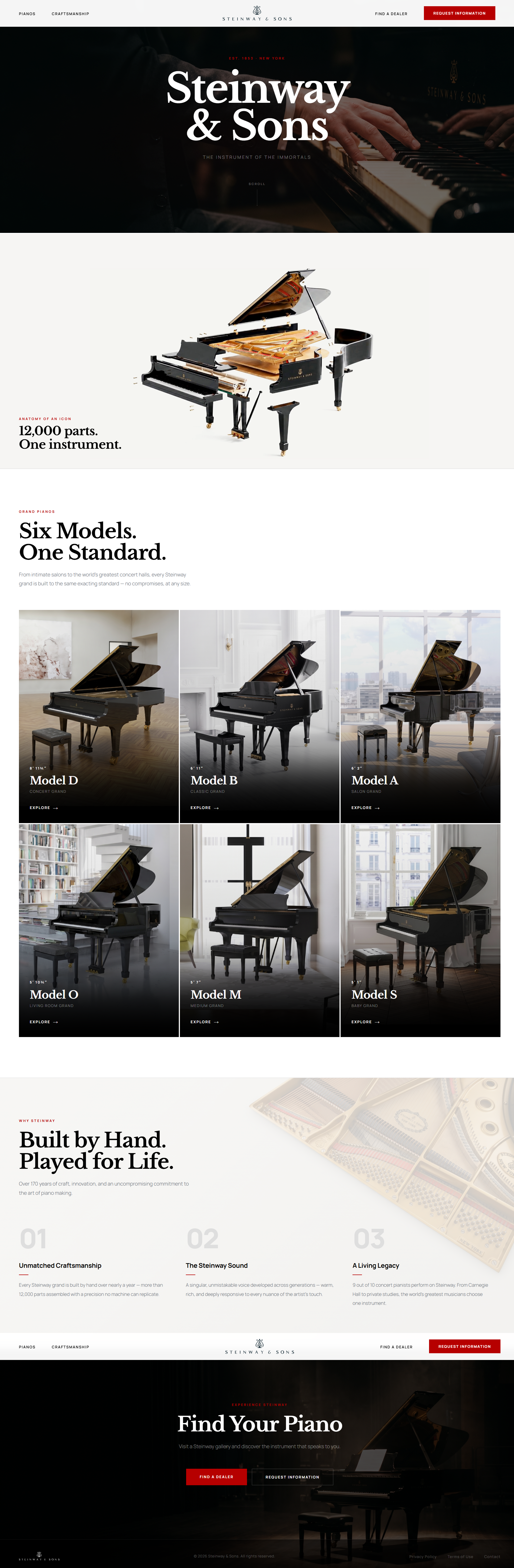 Steinway & Sons Craftsmanship