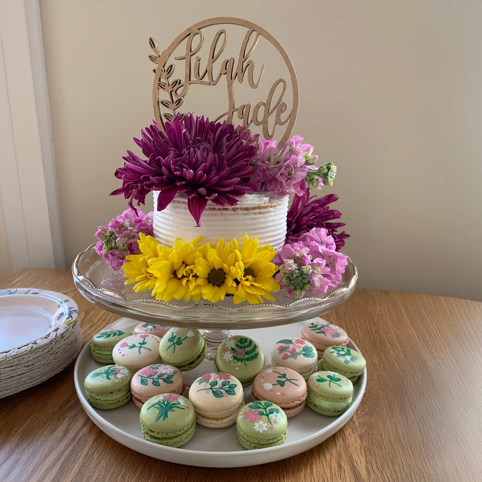 macarons for a birthday party