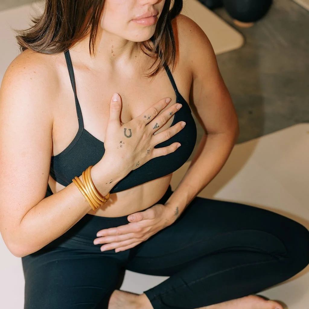 Two years with @alexawpilates and she&rsquo;s still cracking jokes while our legs are shaking. She&rsquo;s grown with us and helped us grow. Can&rsquo;t really picture RM Austin without her now (and yes, she somehow looks good in every Ritual merch d