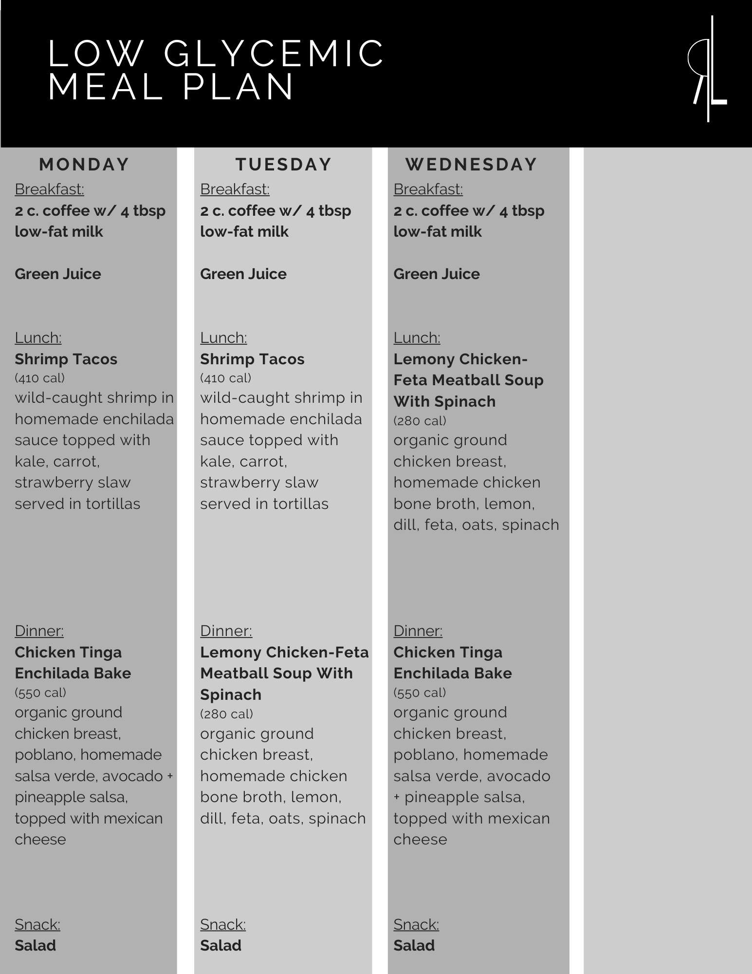 Sample Menus | Portland Private Chef Rafi Levy — Chef Rafi Levy