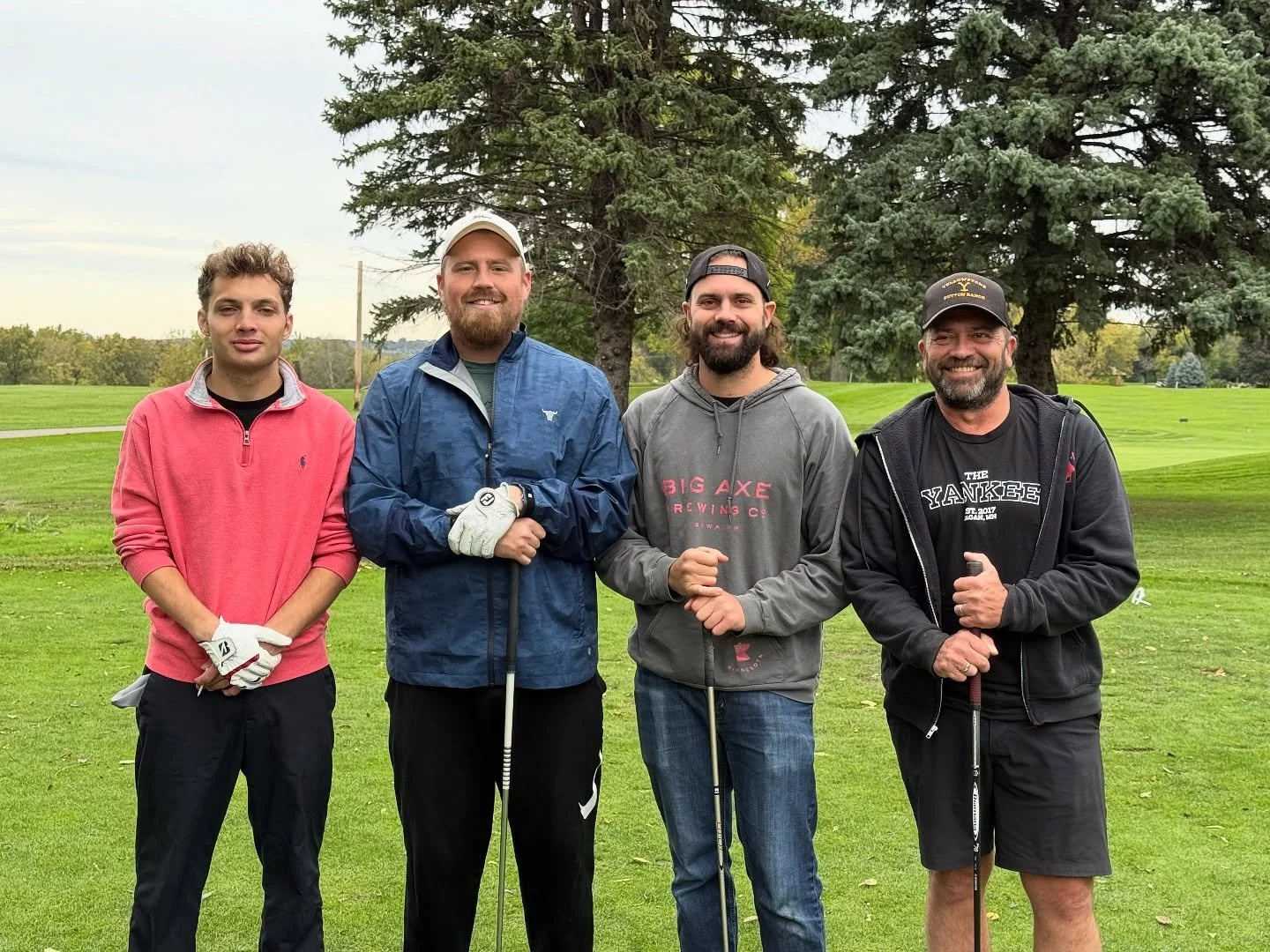 Well, that was FUN! Thanks to everyone who came out to our golf tournament at Lost Spur yesterday! Clearly, we like to have a good time 😂 We&rsquo;ll be back next season, golfers. ⛳️🍻