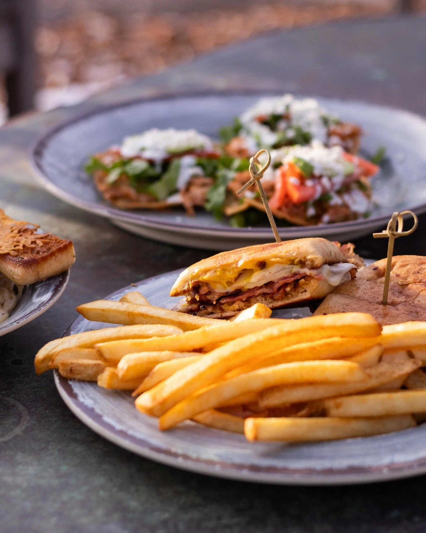 December Sandwich of the Month: Cubano 🥪

Yes, we're squeezing out every last drop of patio season... there's plenty of seating inside though 😎 Come try this stacked sandwich with ham, pulled pork, pickles, swiss cheese &amp; mustard on ciabatta wi