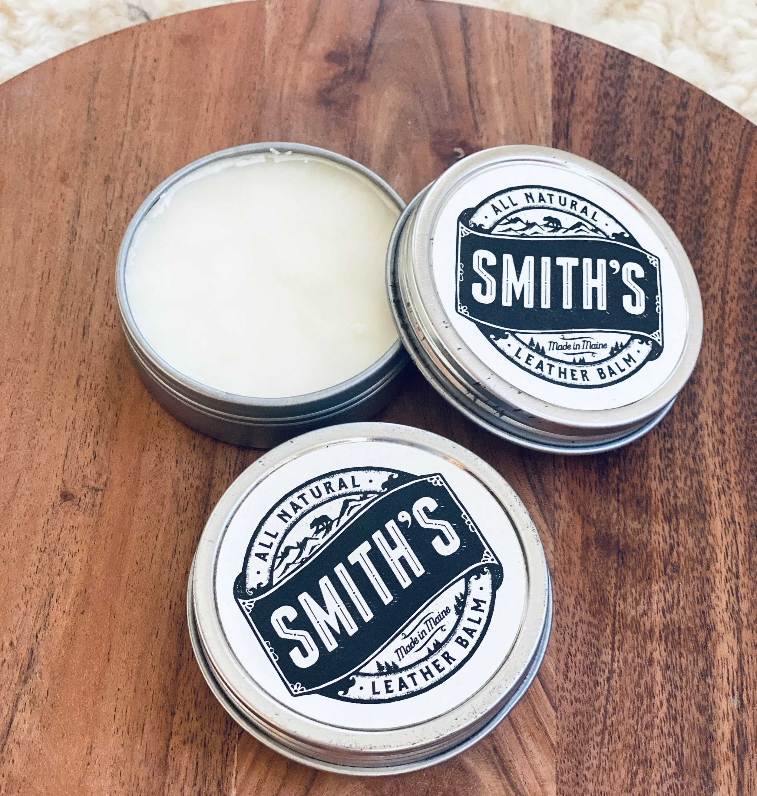 Smith's Leather Balm - 1 oz. tin