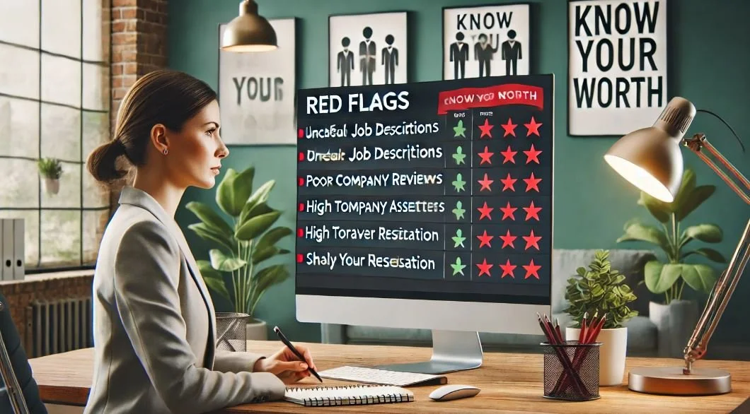 Navigating Job Applications: Recognizing Red Flags and Knowing Your Worth