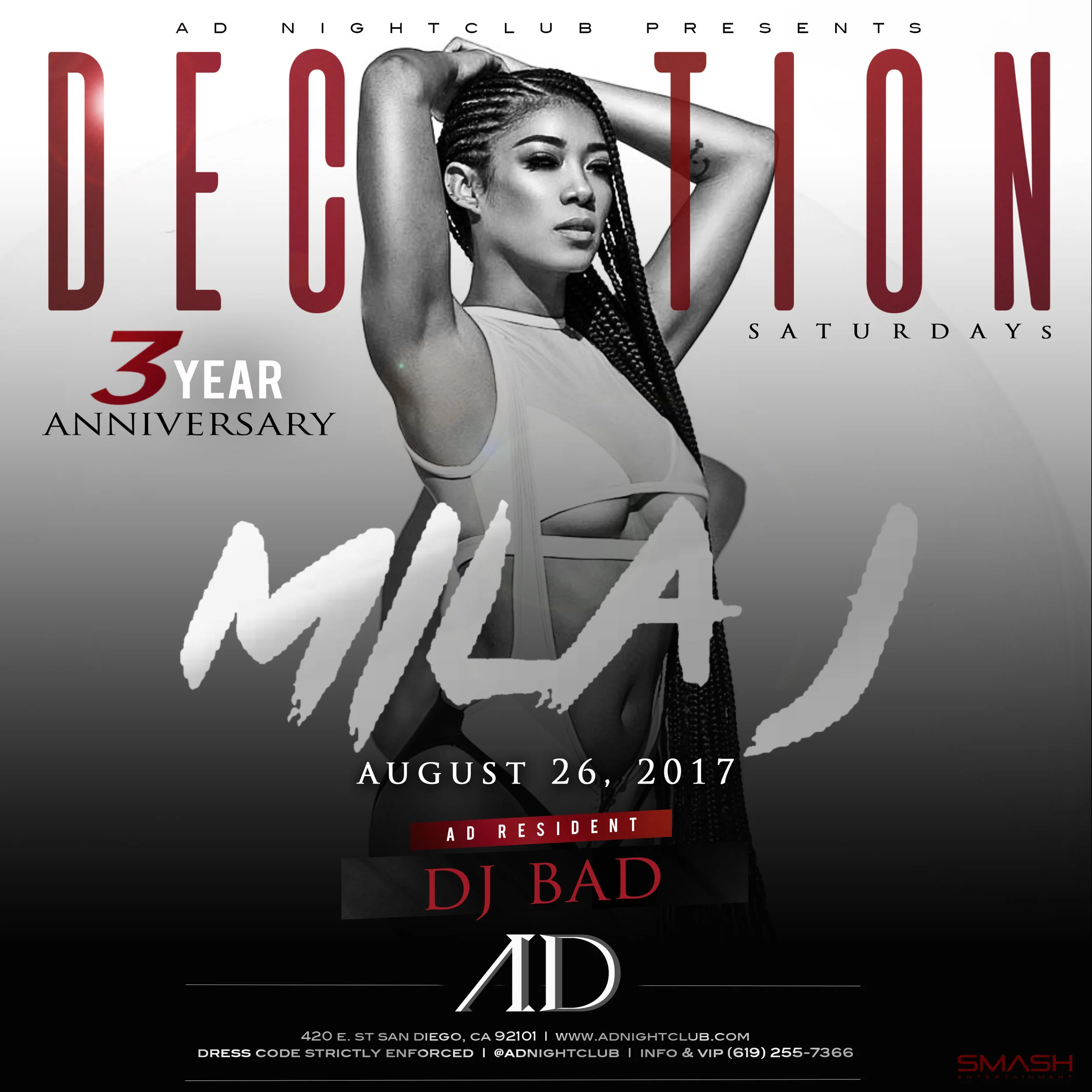 Saturday August 26th