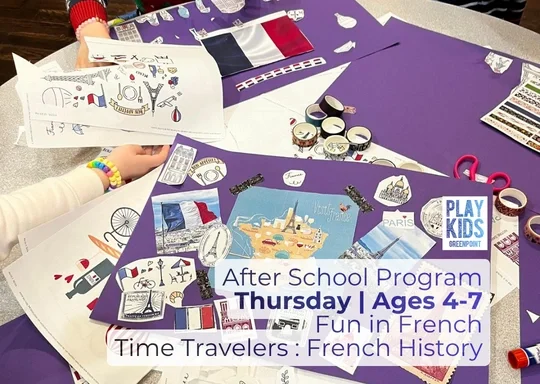 Fun in French: Time Travelers