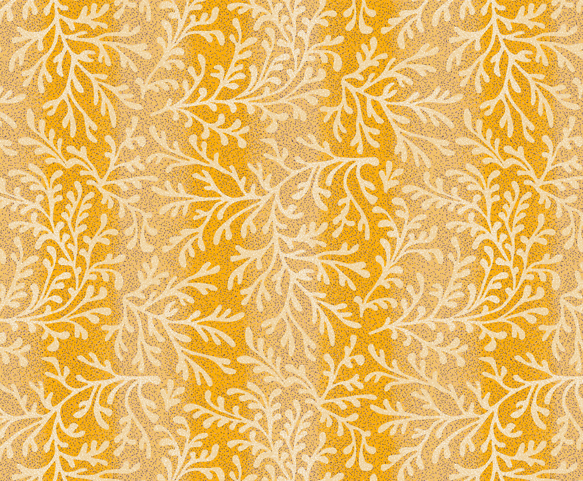 Sunshine Arabesque - seamless pattern