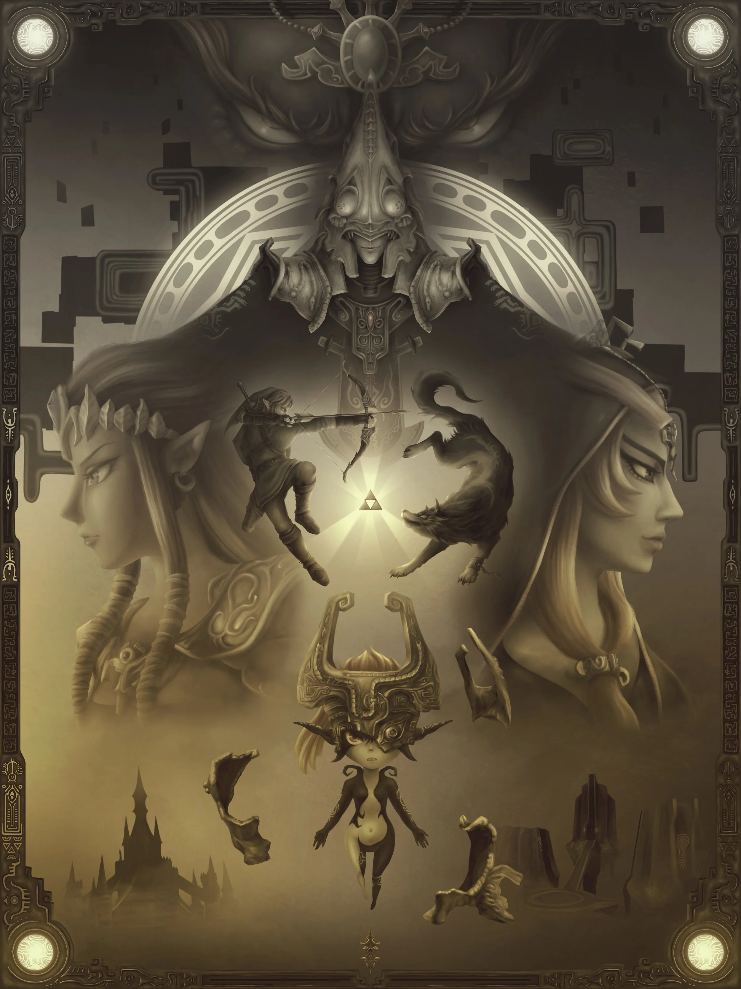 The Legend of Zelda: Twilight Princess - Mock Poster