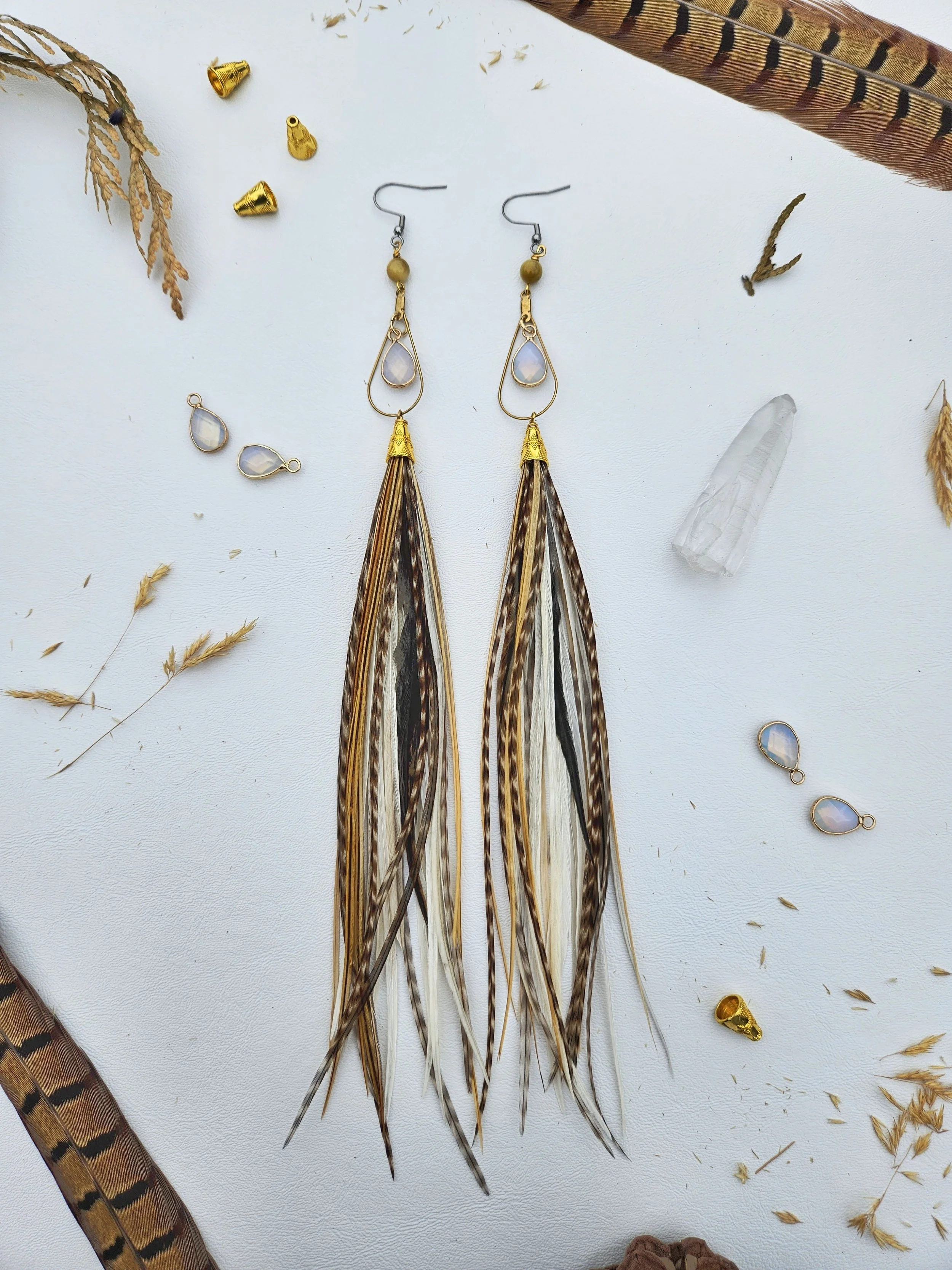 the "psyche" earrings