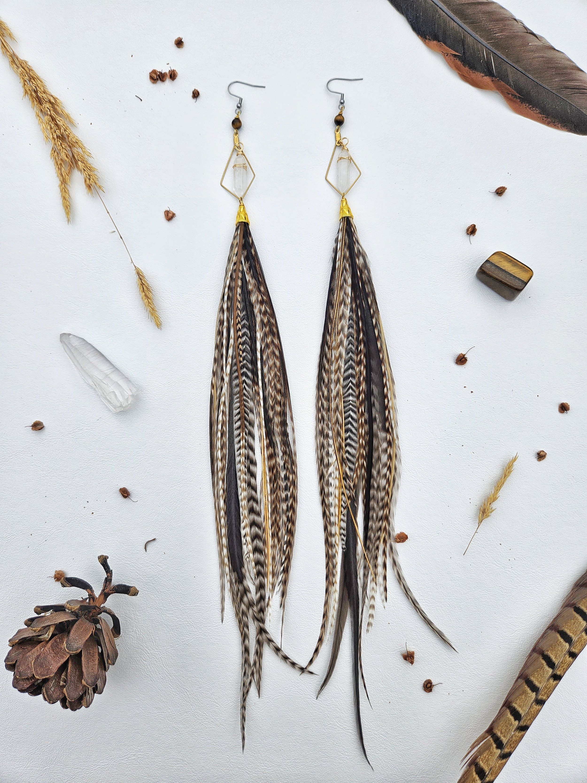 the "compass" earrings