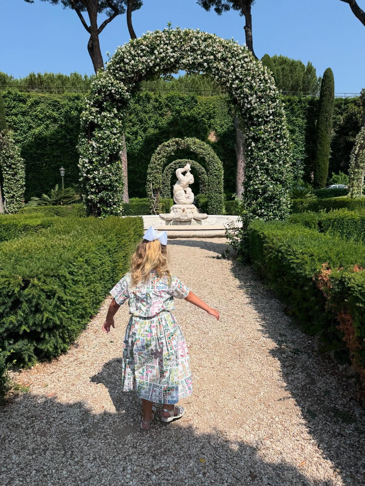 Rome Day 5. We started the day exploring the gorgeous Vatican Gardens. It was a very tranquil place with unique elements like the Grotto of Lourdes and a piece of the Berlin Wall.

We then did the Vatican Museum in order to see the Sistine Chapel. We
