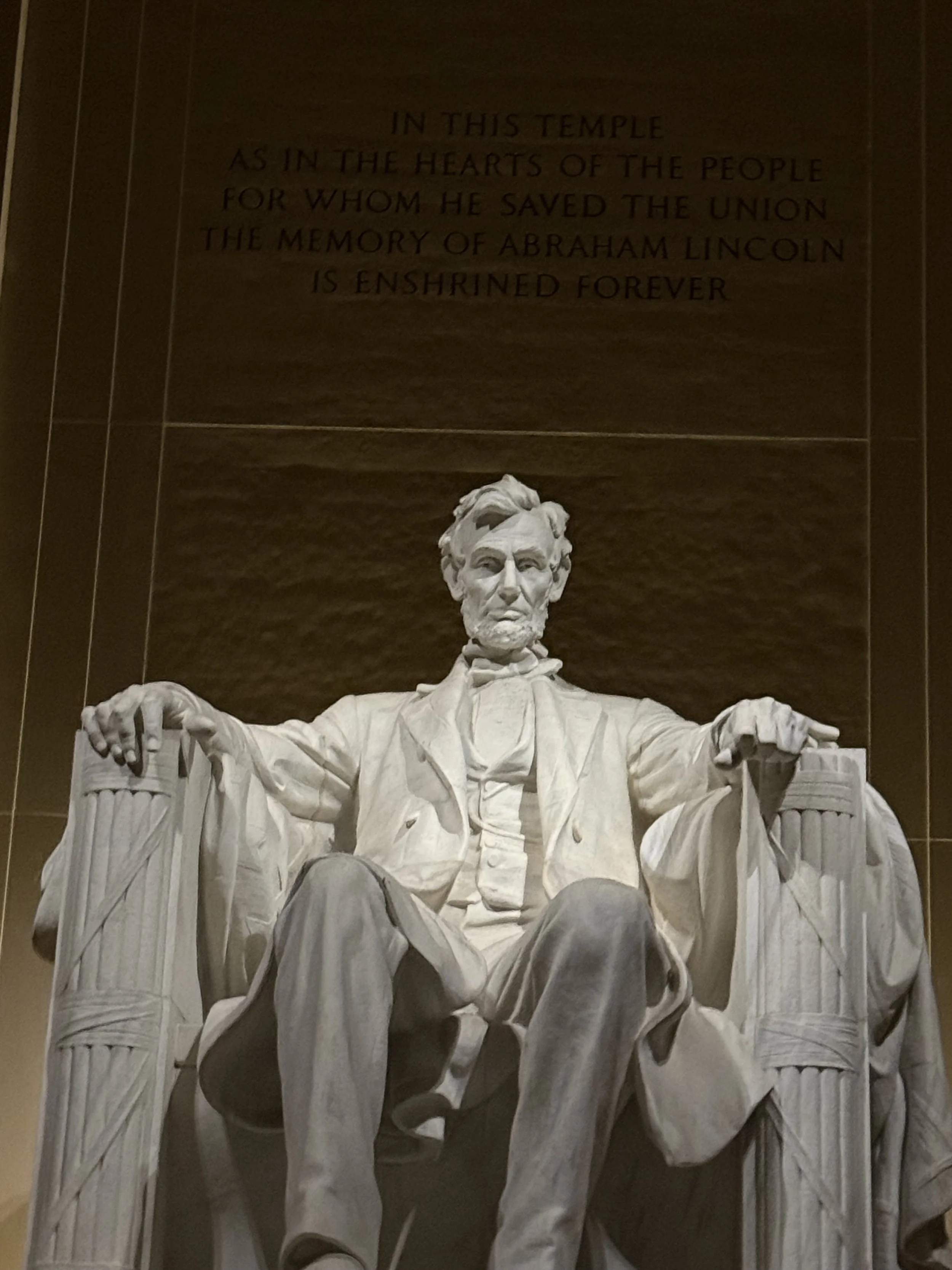 Lincoln Memorial Statue
