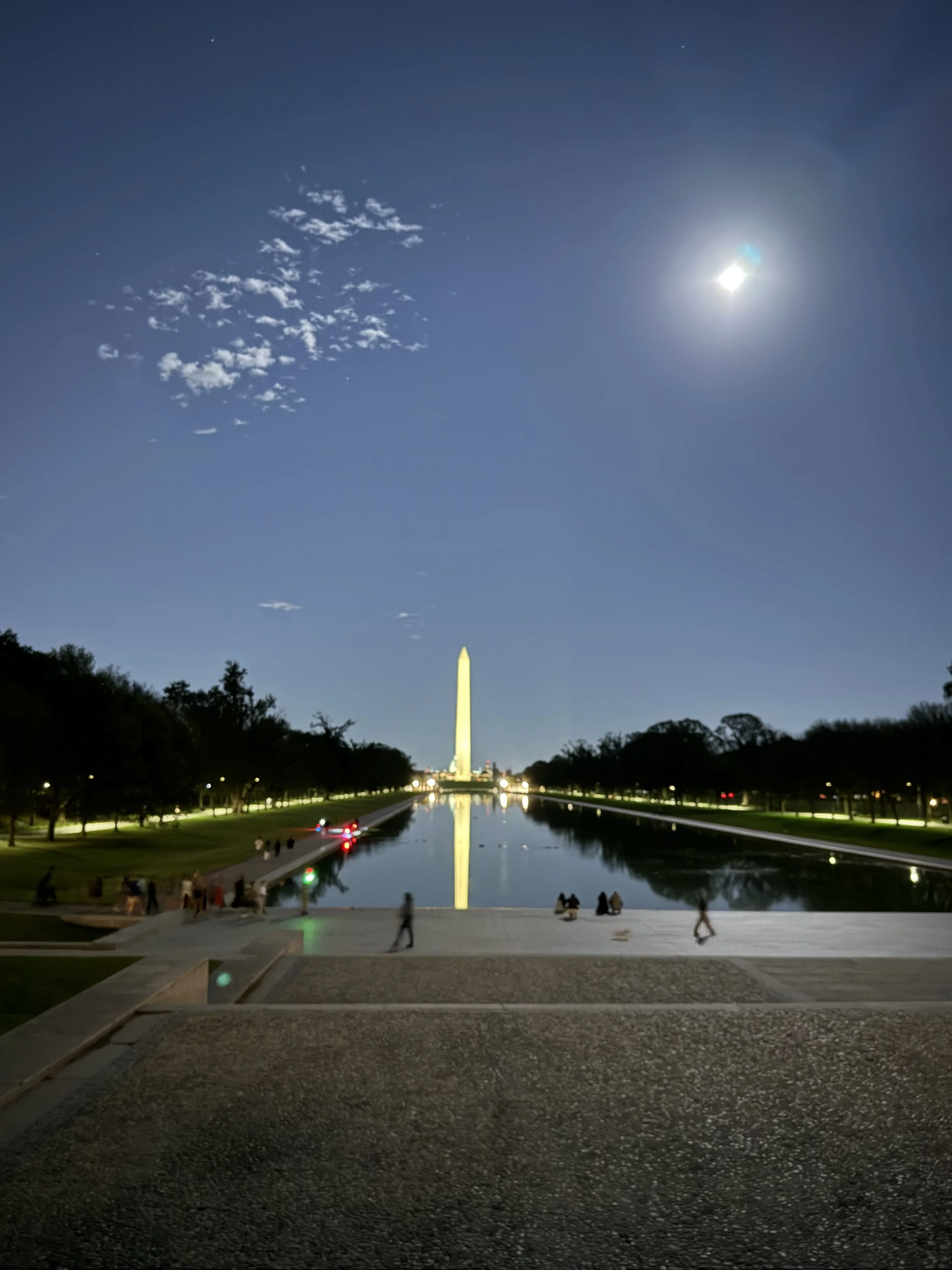 Washington Monument at Night
