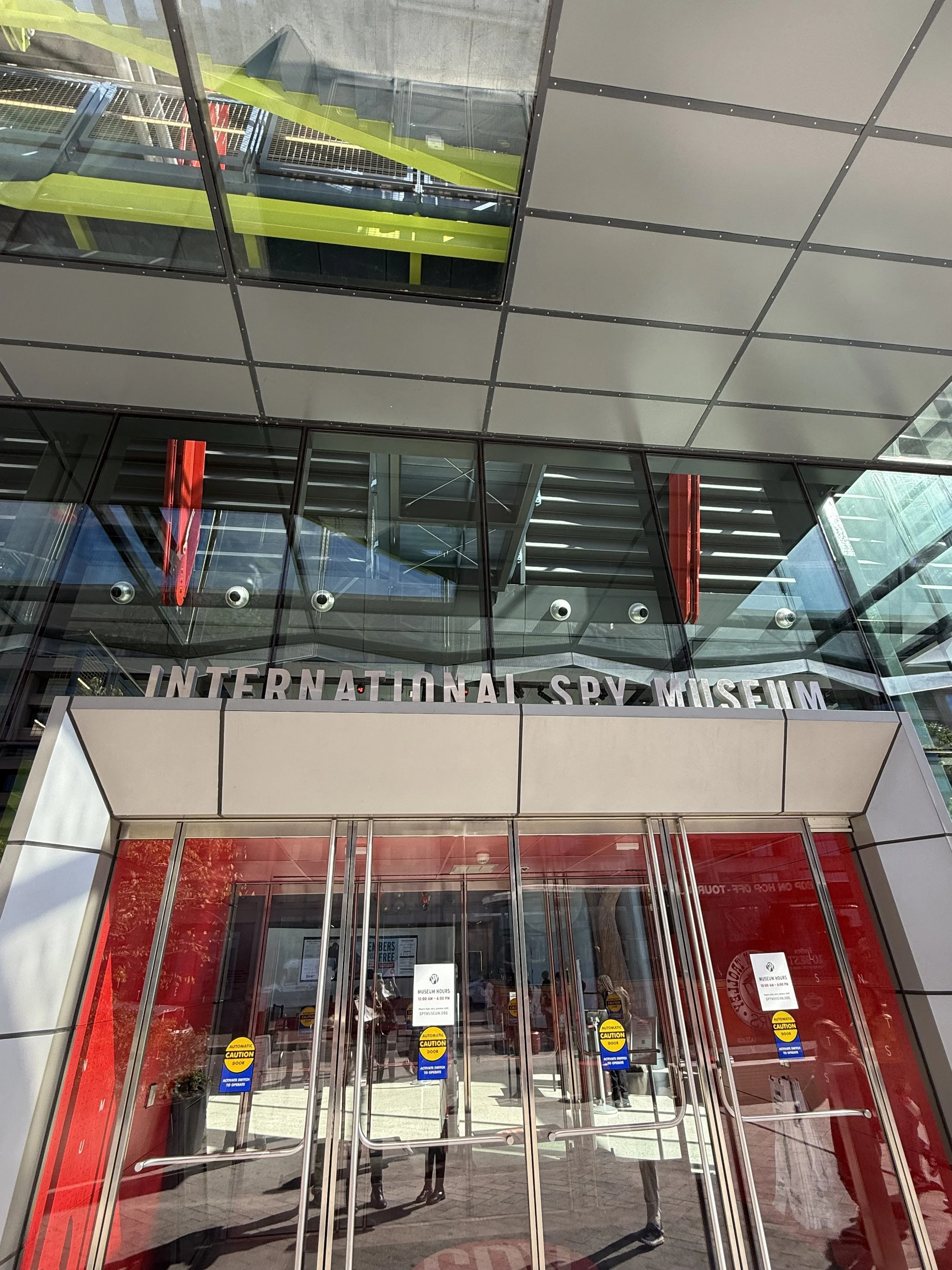 Spy Museum Entrance