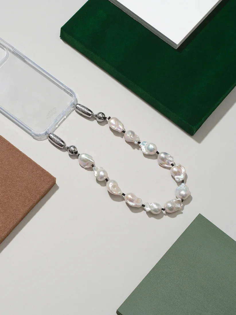 OSSA | Baroque Pearl Ballchain Wristlet