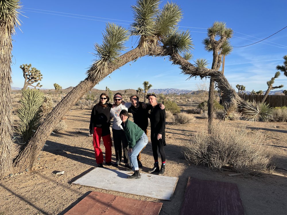 Sharon Van Etten under the Joshua Tree at Gatos Trail Recording Studio