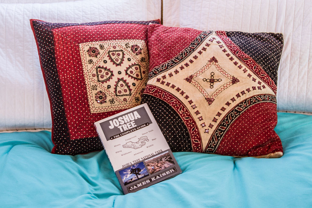 pillows and joshua tree guide book