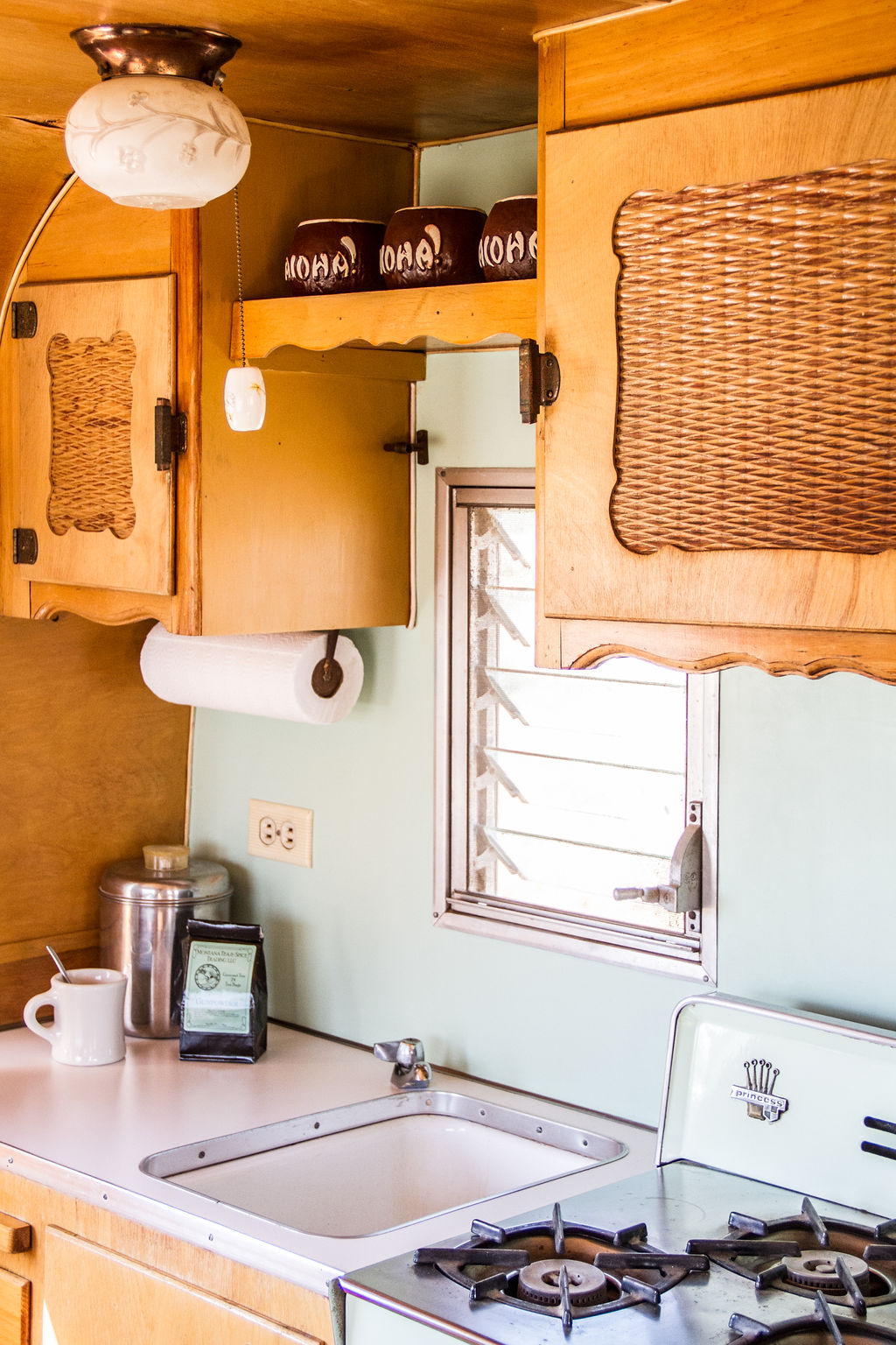vintage terry trailer kitchenette