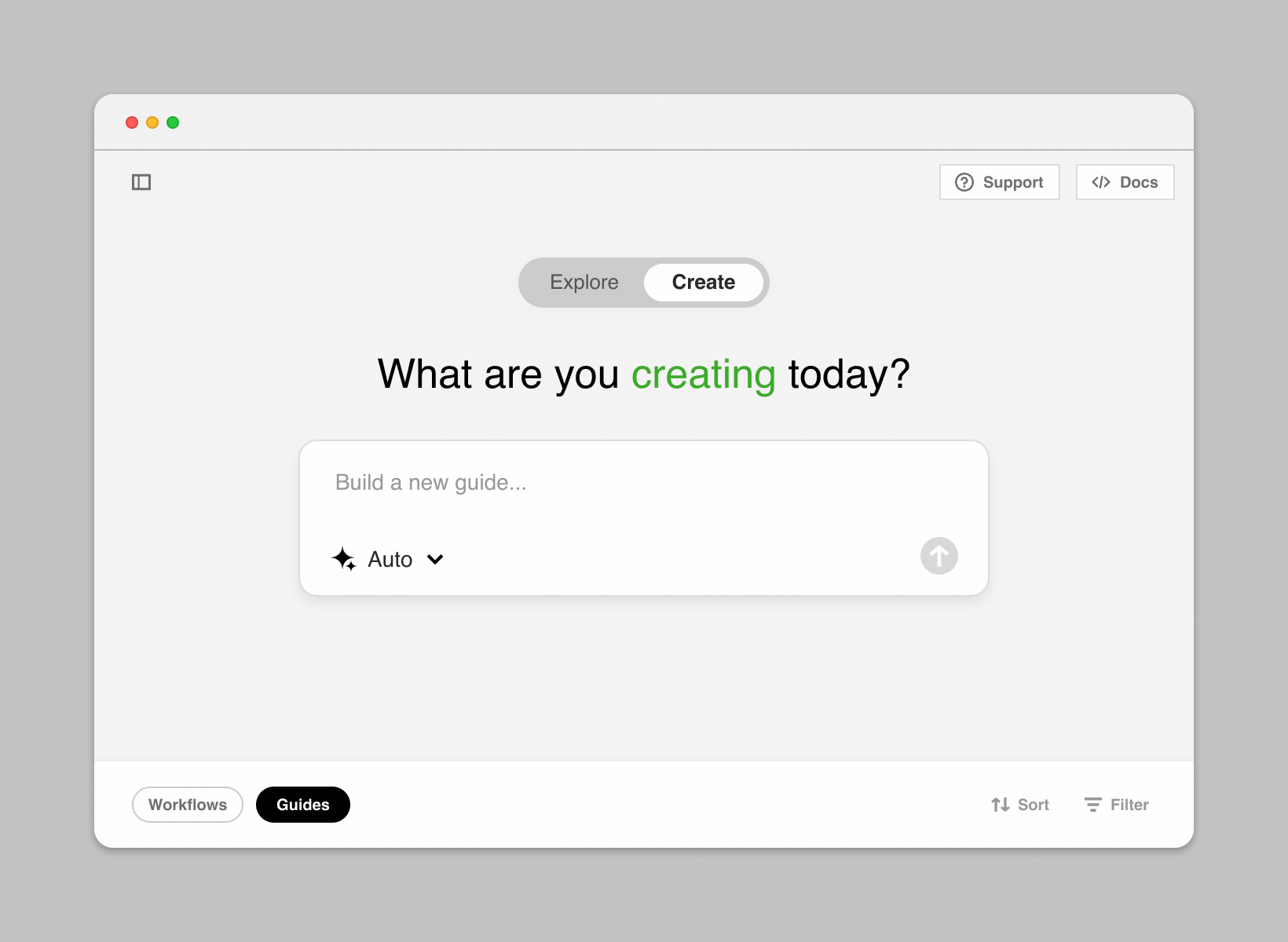 Describe workflow