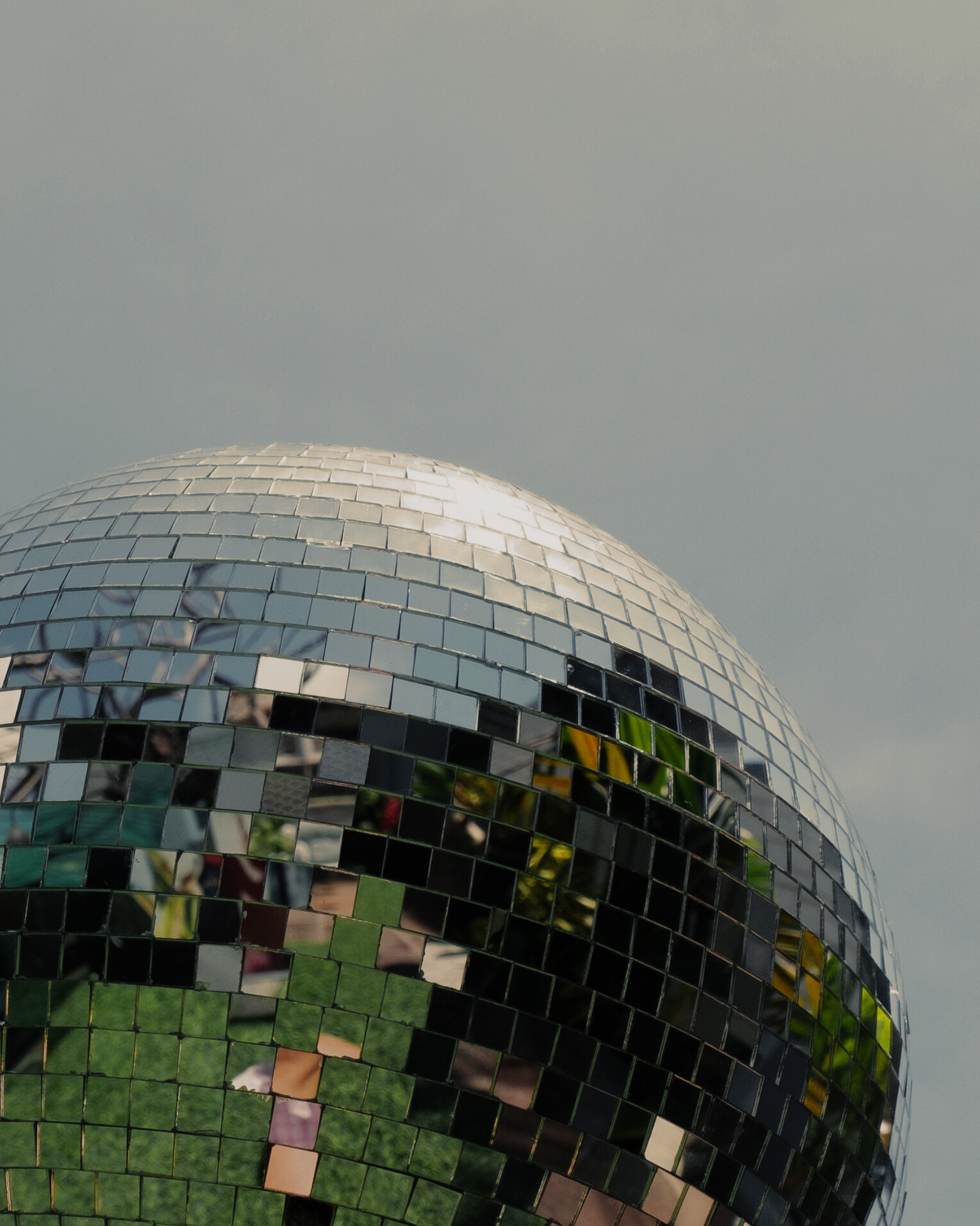 Discoball in the day time