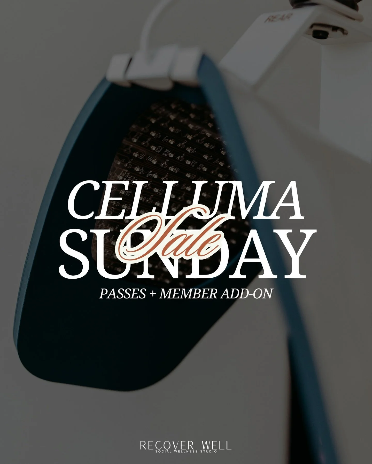 ✨ Glow Up Alert: It&rsquo;s Celluma Sunday! ✨

Here&rsquo;s your chance to light up your self-care routine:

💡 $100 OFF our Celluma 8-pack &ndash; perfect for a little LED magic.
💡 $160 OFF our Celluma 16-pack &ndash; because more glow is always be