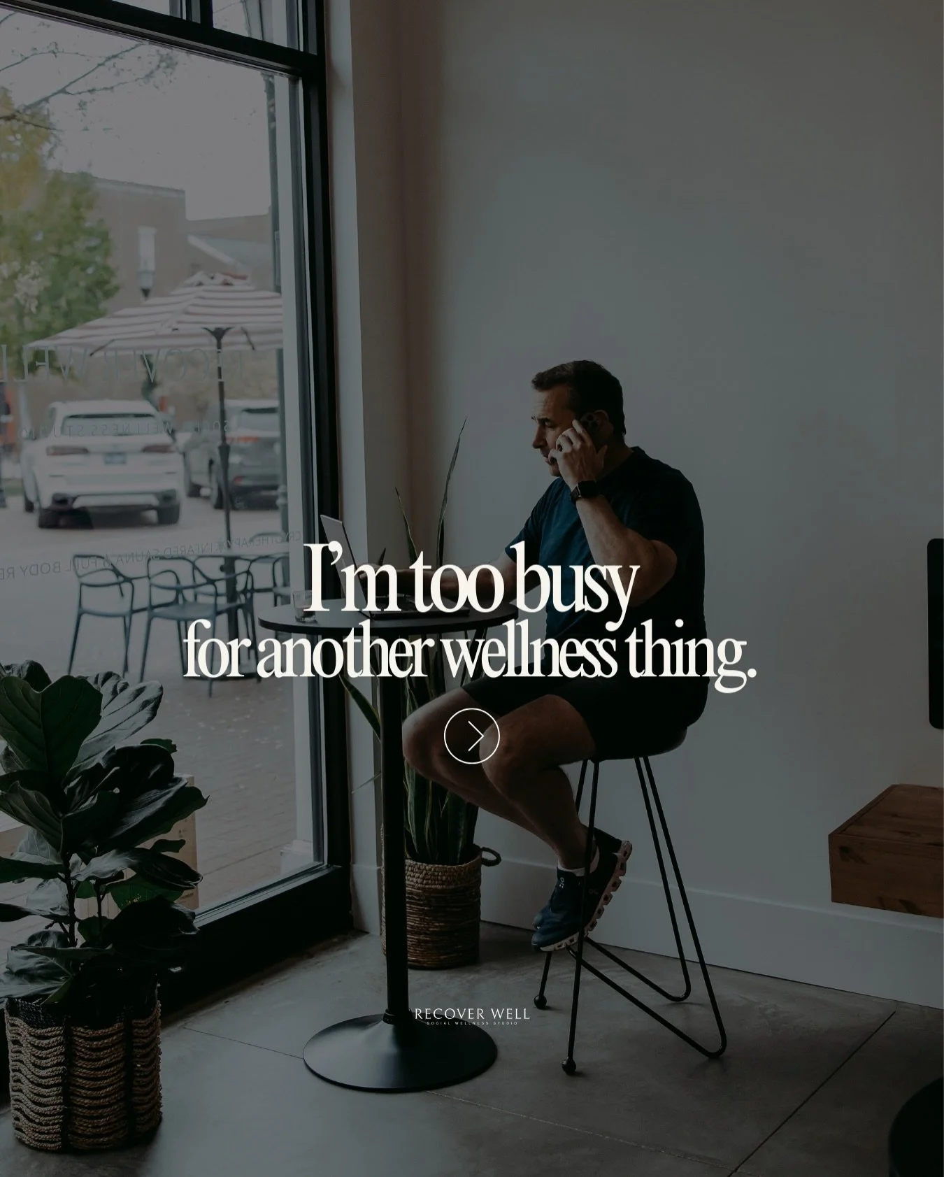 &ldquo;I don&rsquo;t have time for another wellness thing.&rdquo;

We get it. You&rsquo;re already juggling work, workouts, family, and trying to sleep more than 6 hours.

👉Here&rsquo;s the thing: Recovery isn&rsquo;t adding more to your plate. It&r