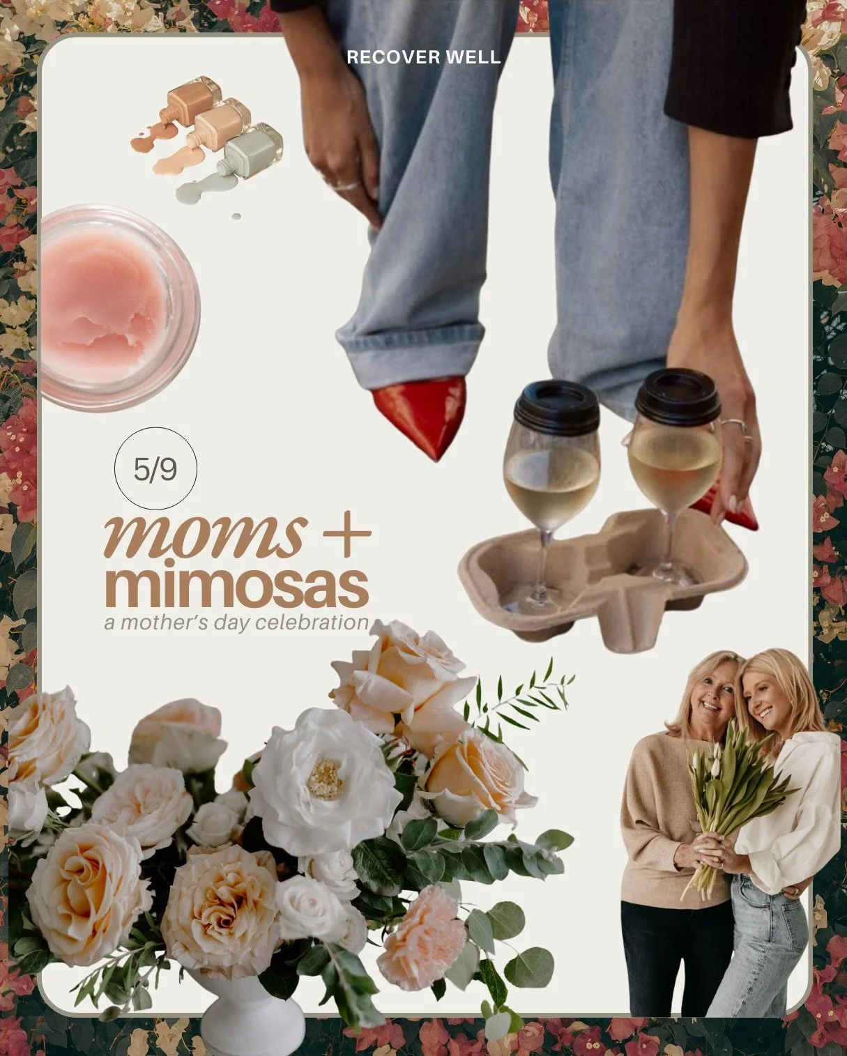 Mimosas. Sauna. Cryo. Permanent jewelry. DIY lip scrub bar.

Saturday, May 9th from 9&ndash;12AM, we&rsquo;re throwing the Mother&rsquo;s Day morning you actually want to attend. 🥂

Grab your mom, grab your girls, or just grab yourself &mdash; walk 