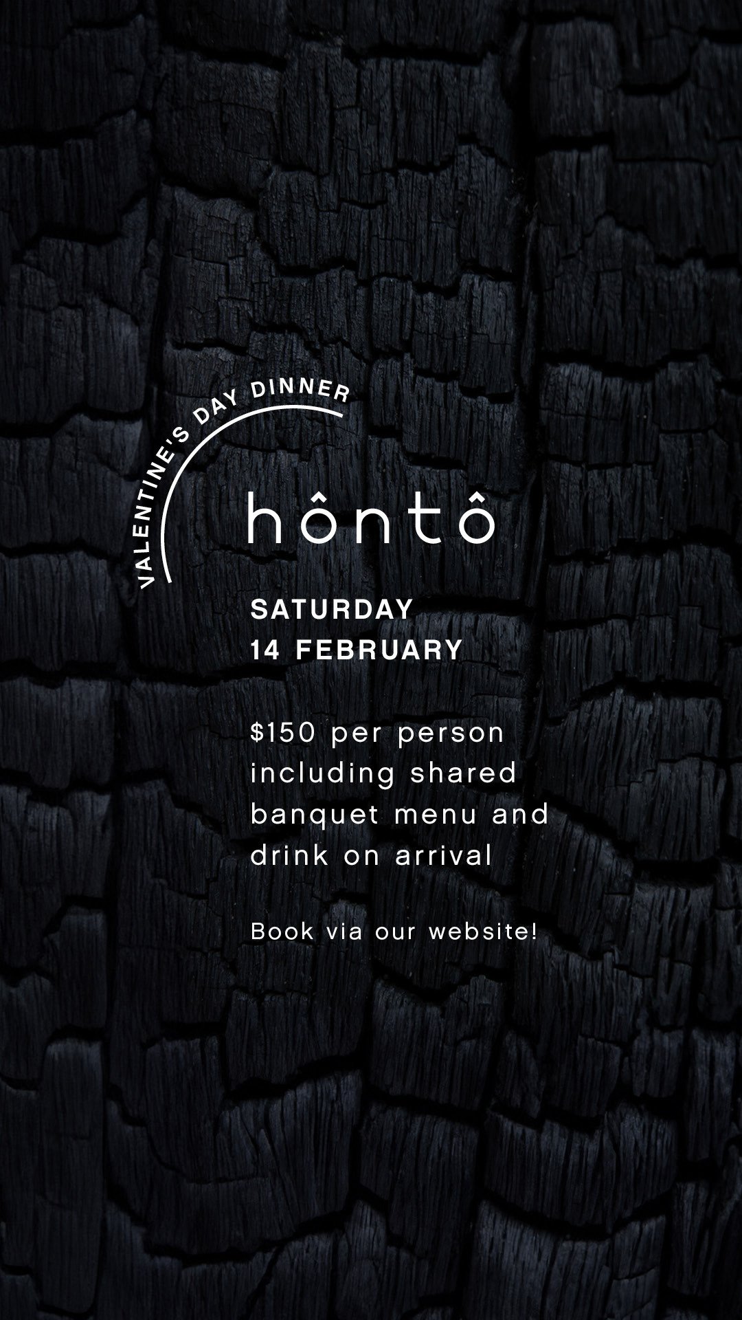 Valentine's Day Dinner at hôntô