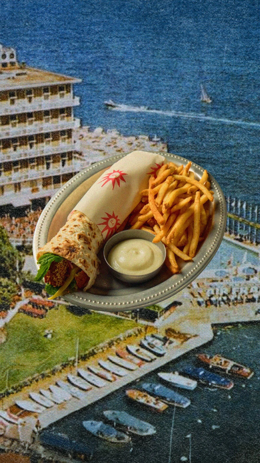 Shawarma Lunch at GA Bar
