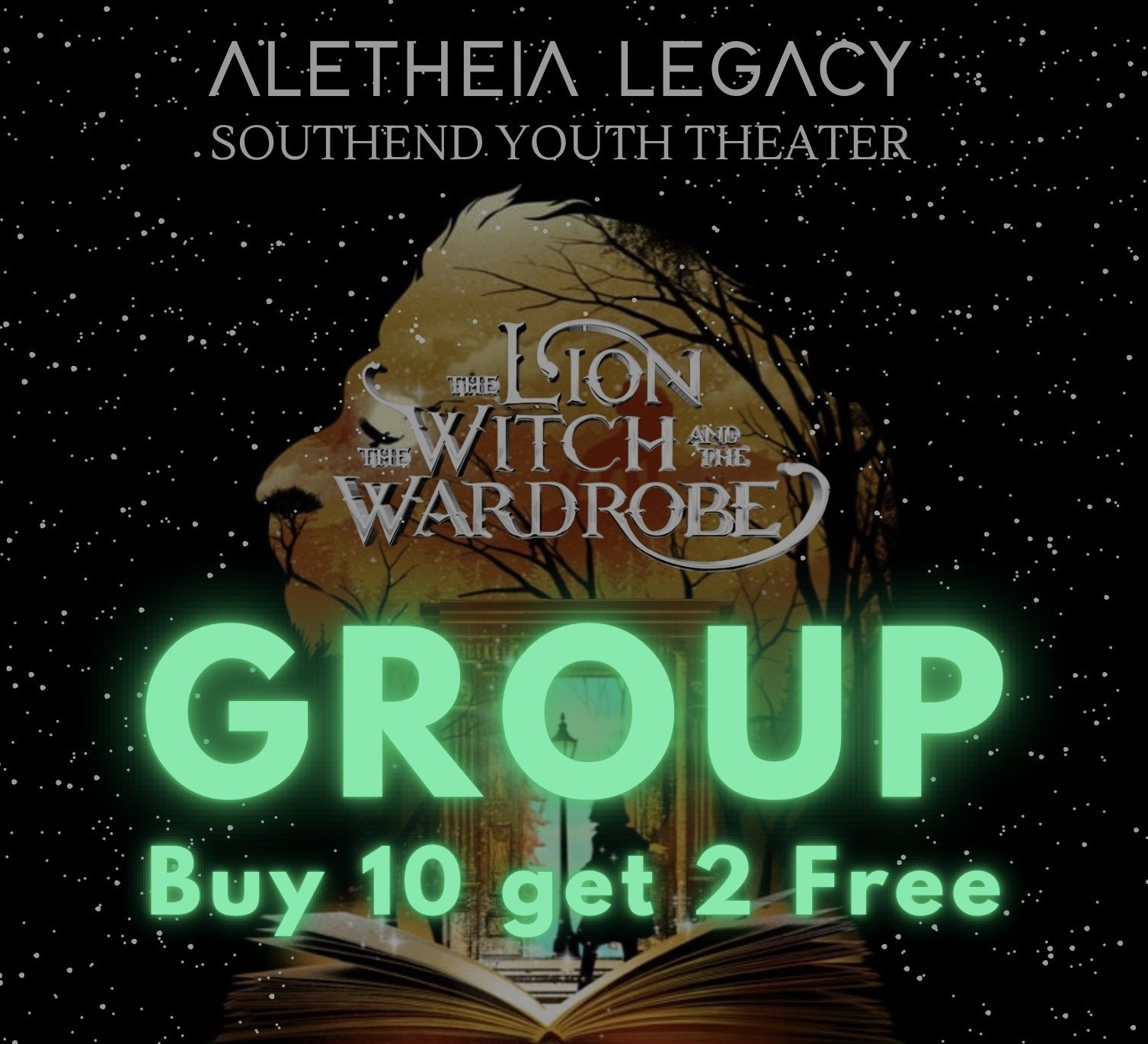 GROUP PRICE Southend Youth Theater: Narnia - The Lion, The Witch, & The Wardrobe