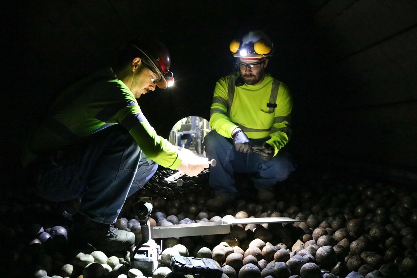 Humboldt Mill: Ball Mill