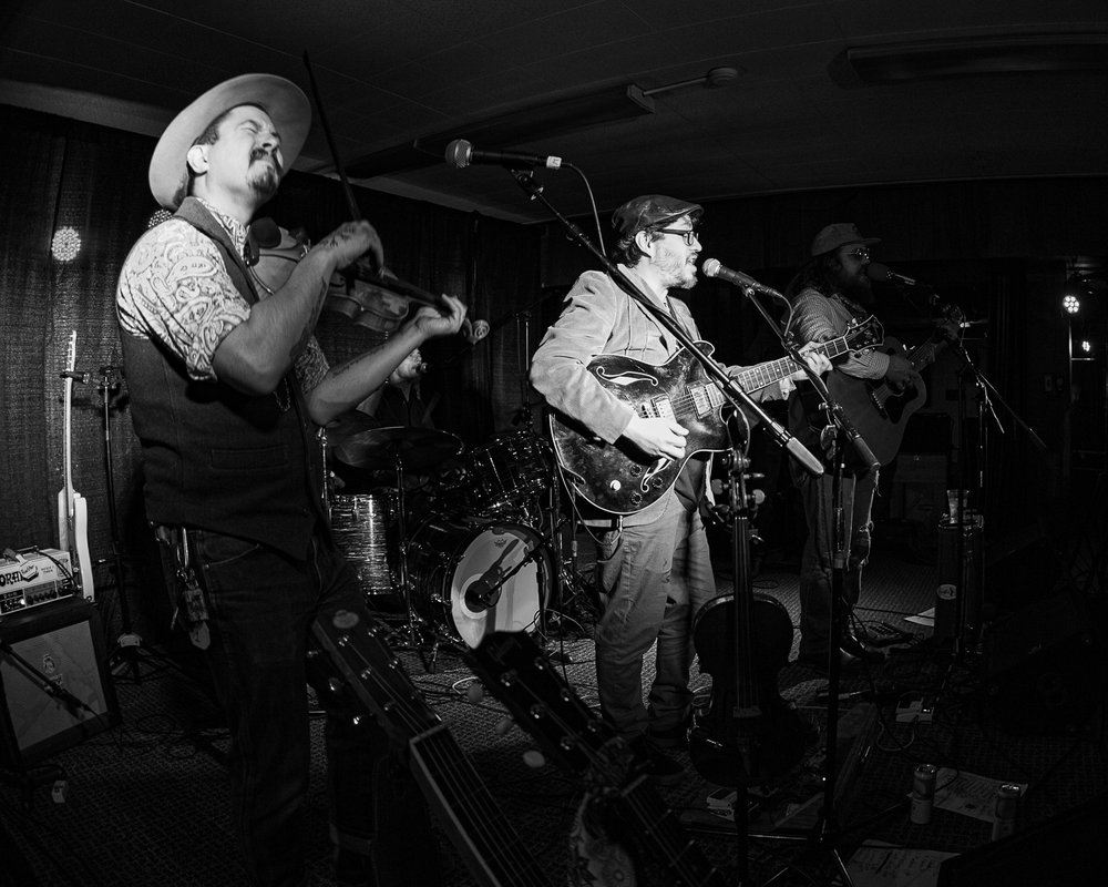 Reckless Rooster and Neal Goldberg and their full body expressions when they perform, Photo by Corey Limani