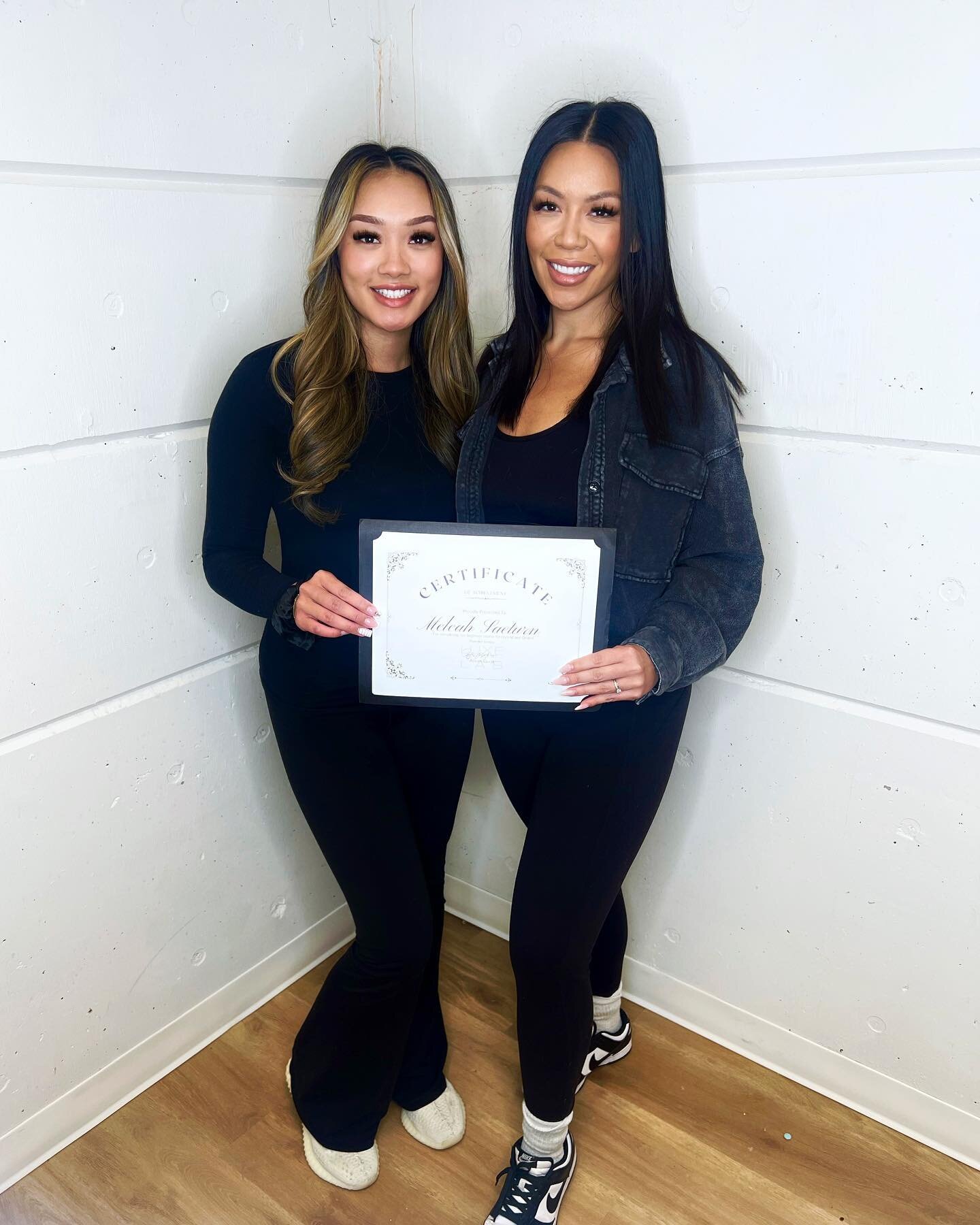 Late post, but I had to give a huge congrats to my newest and youngest student that I had the privilege to teach. 
The drive, natural talent, self motivating attitude she has coming into a new skill and industry is unmatched. The things I could&rsquo