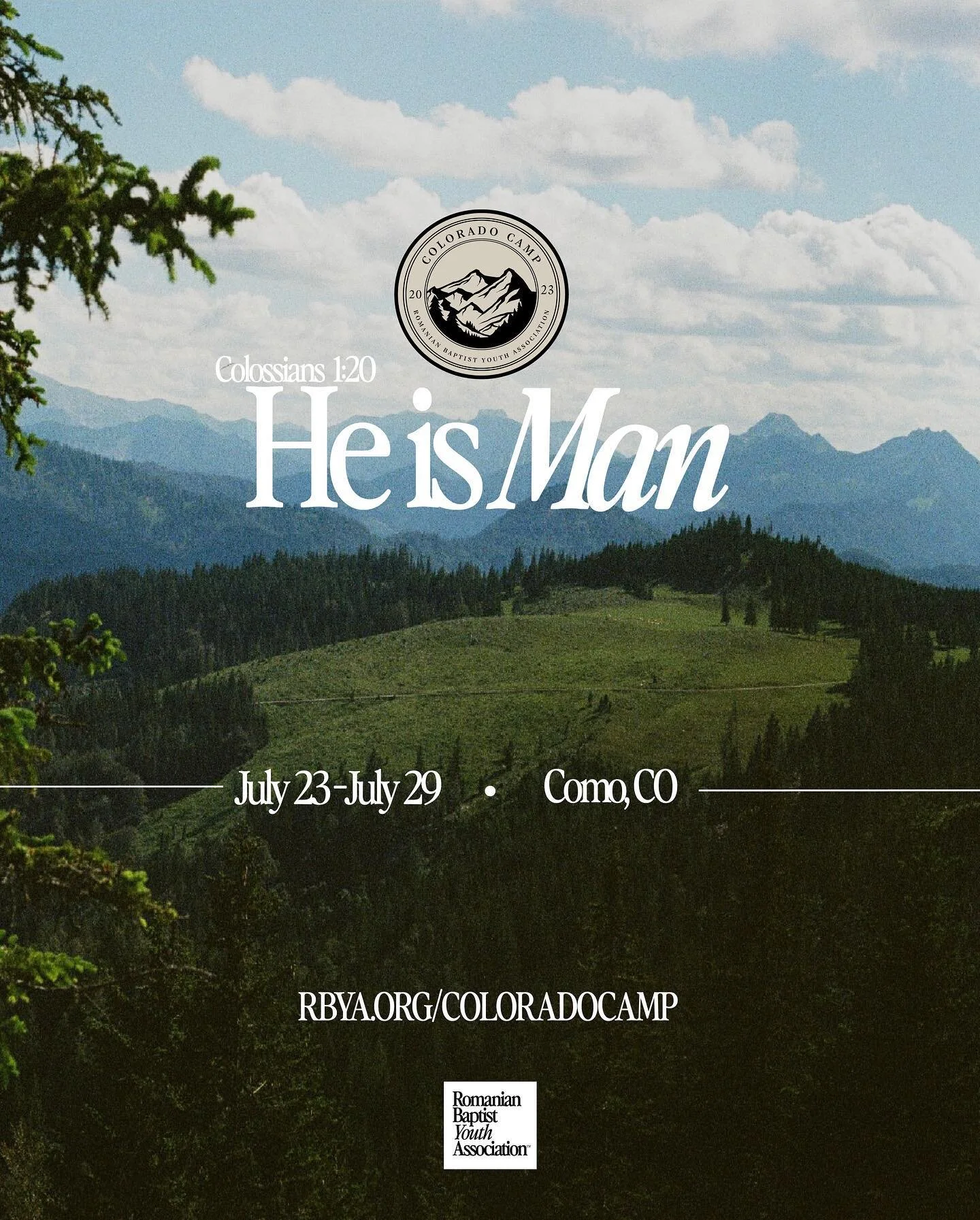 // We hope you are all as excited as we are about Colorado Camp! We will be joined by our Speaker Ovi Spinu from Cornerstone Romanian Baptist Church, as he speaks about the final aspect of Christ&rsquo;s Person and Work: His Humanity. Join us for a w