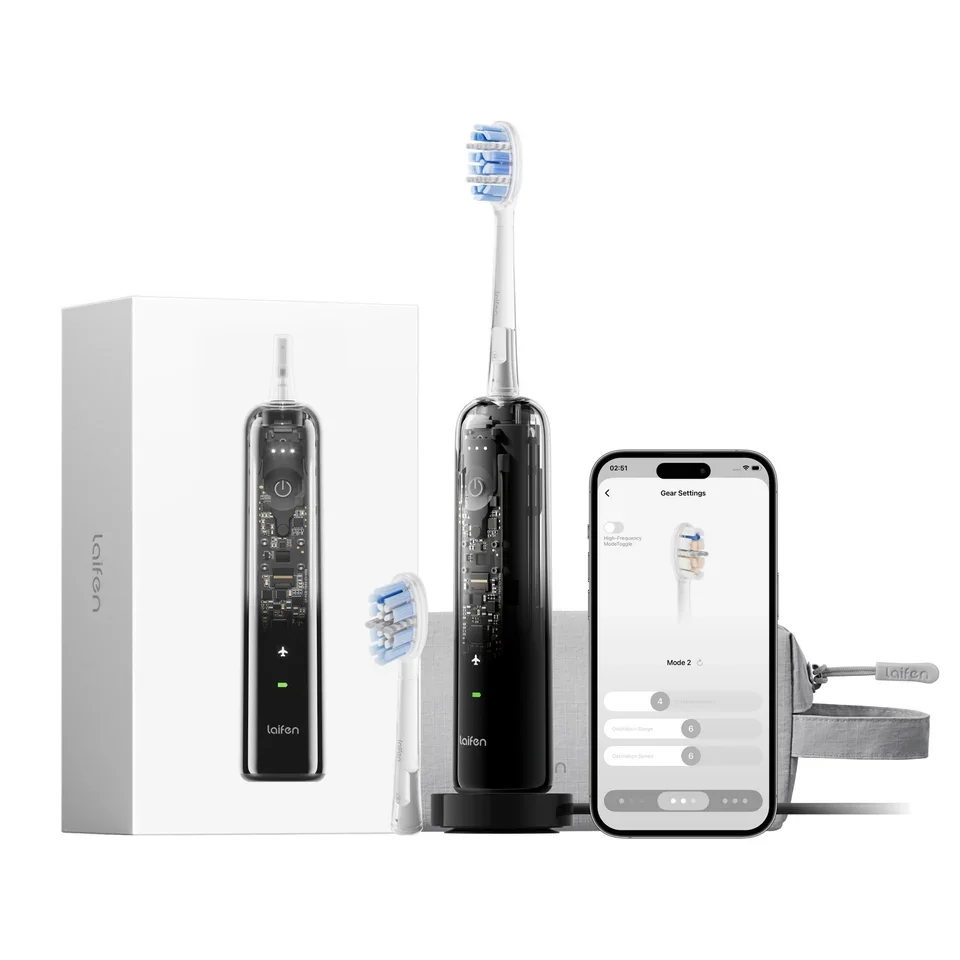 Laifen Wave Pro Electric Toothbrush – Transparent ABS