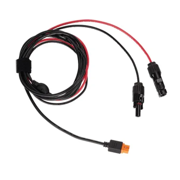 iTeck Adapter Cable. Connecting Solar MC4 Plug To XT60I Plug. (1.5M, 14AWG)