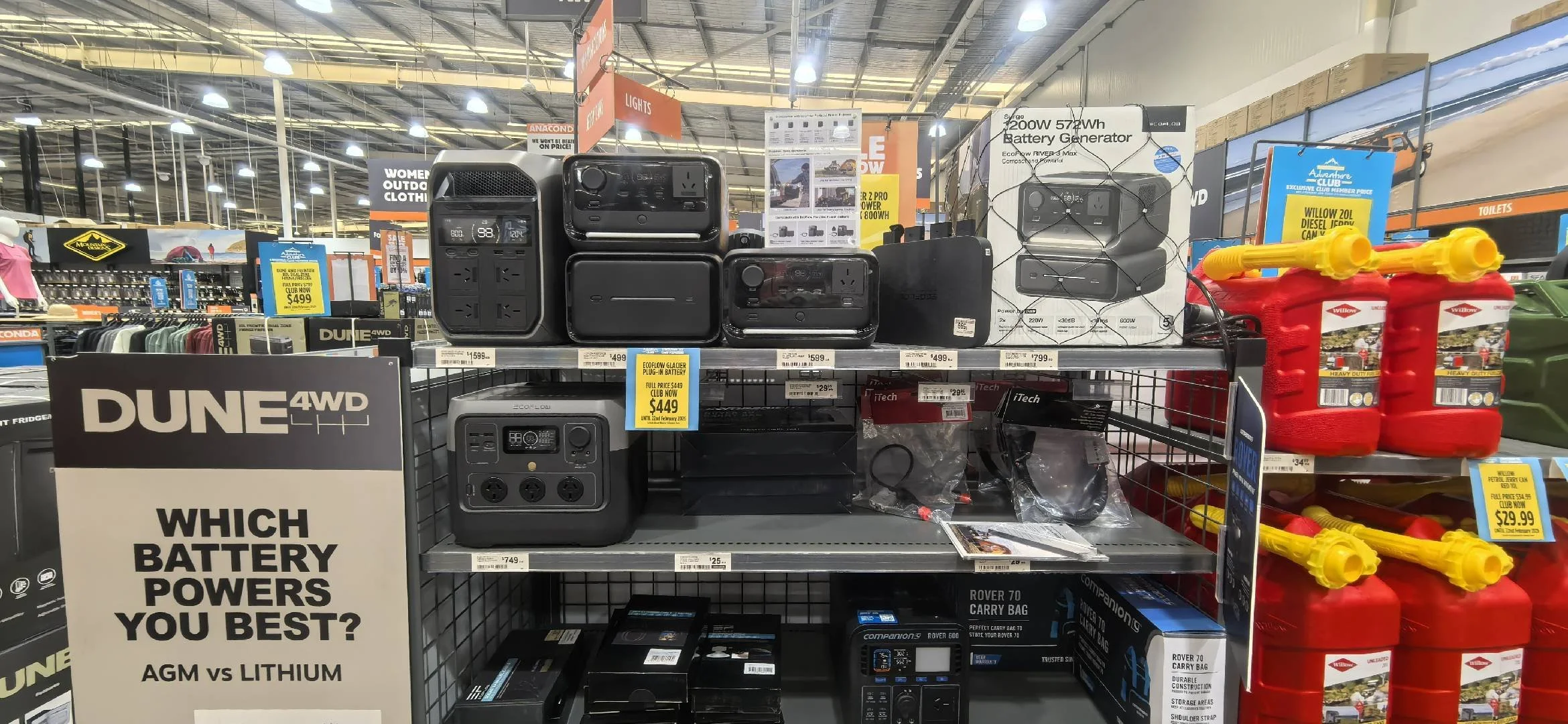 Ecoflowin Anaconda store