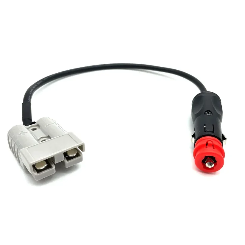 EcoFlow  Adapter Cable. Connecting Cigarette Plug To Anderson Plug. (30cm, 16AWG)