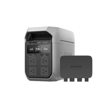 EcoFlow Delta 3 Plus Power Station with 1800W AC output & Built in 1024Wh (85Ah@12V) Battery
